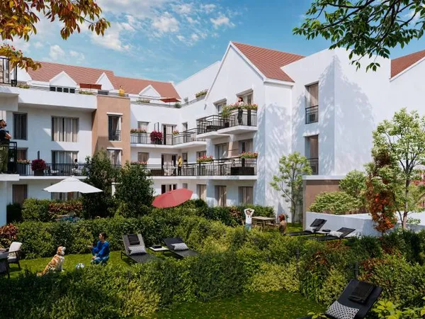 Appartement 5 pièces neuf de 100 m2 avec terrasse et parking - Bondoufle