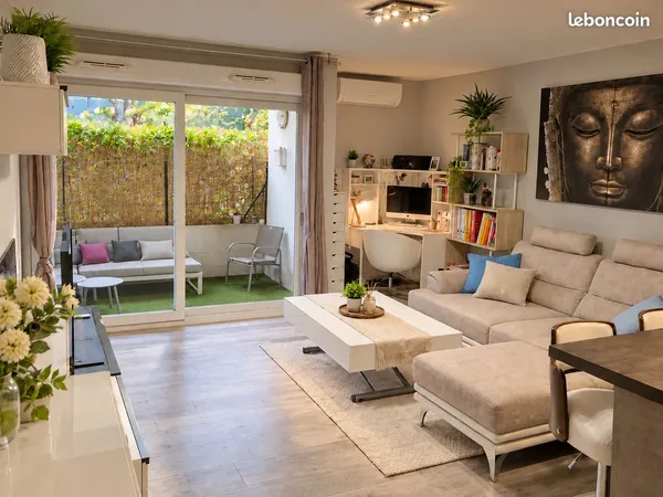Nice Piol/Pessicart - 3P 61 m² - Terrasse 10 m² - Calme absolu