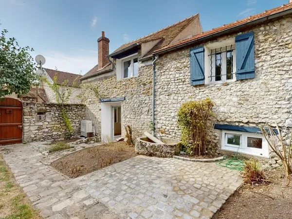NEAUPHLE LE VIEUX CENTRE VILLAGE, MAISON EN PIERRE AVEC JARD