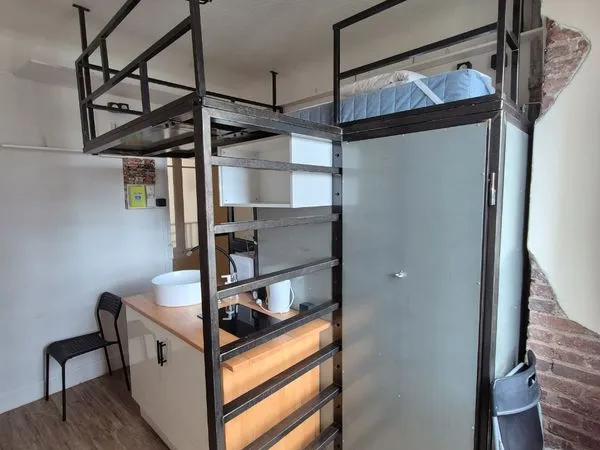 Studette aménagée 13m2