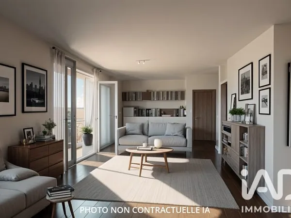 Appartement 3 pièces 53 m²