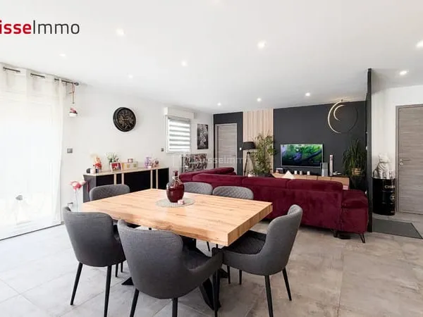 Mezire maison plain pied 5 pièce(s) 123 m2