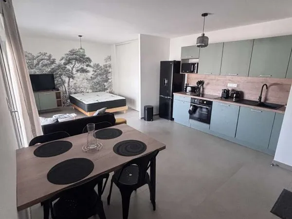 Studio meublé, 37 m², Quartier d'Alzo di Leva