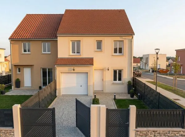 Terrain + maison 91 m²