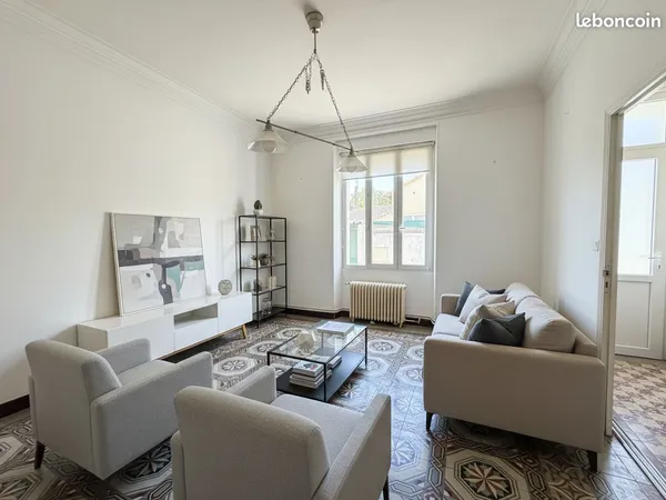 Appartement de 73m2 avec Jardin de 100m2