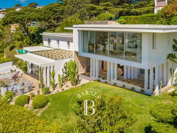 CANNES CROIX DES GARDES - SUPERBE CONTEMPORAINE VUE MER - 5 CHAMBRES