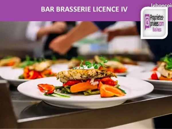 Fonds de commerce bar, brasserie 157 m²