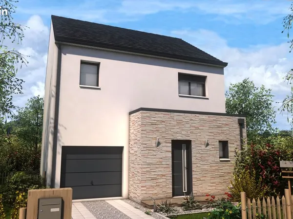 Projet de construction d'une maison 87.18 m² avec terrain à CHECY (45)