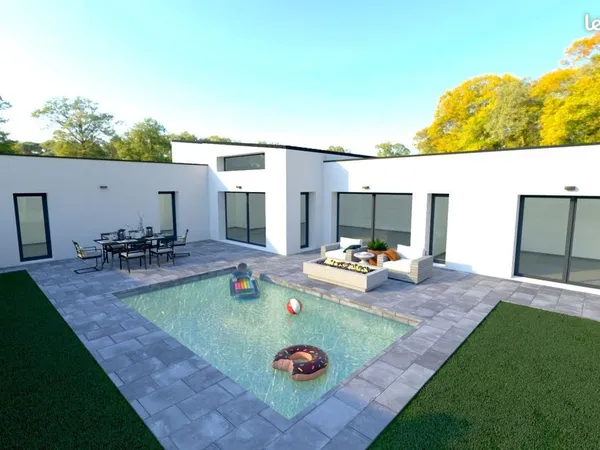 Maison 4 chambres sur un terrain de 740 m² à LA MOTHE-ACHARD