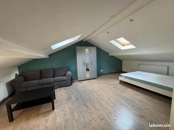 Studio meublé 40m2 à Longwy bas