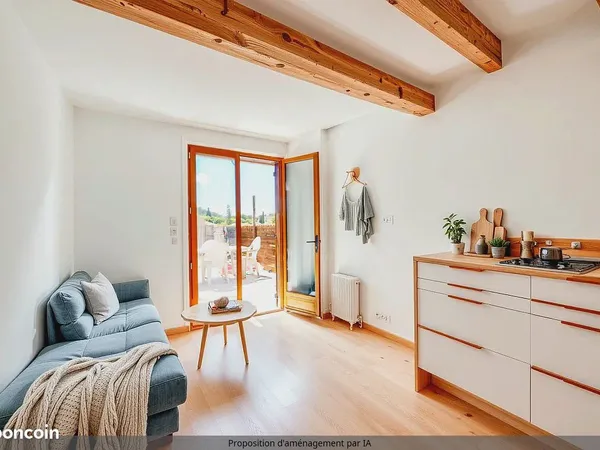 Appartement 1 pièce 21 m²