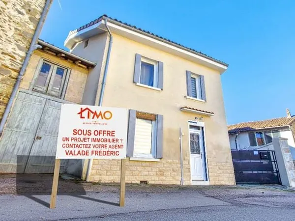Maison de ville avec garage 3 pièces 77 M2 sur une parcelle