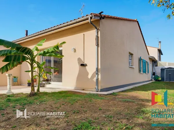 Maison de plain pied au coeur de Montussan