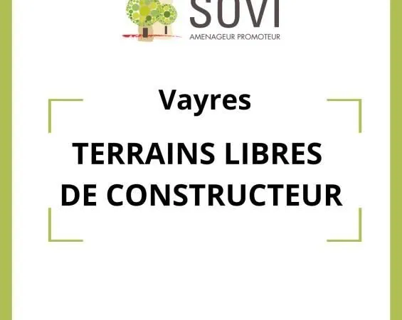 Terrain 449 m² Vayres