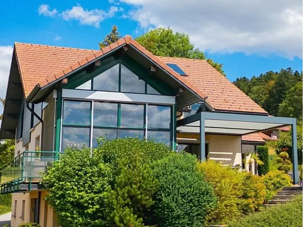 Villa vue panoramique frontière suisse