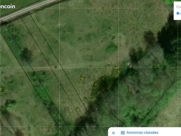 Vente Terrain agricole 2470 M2