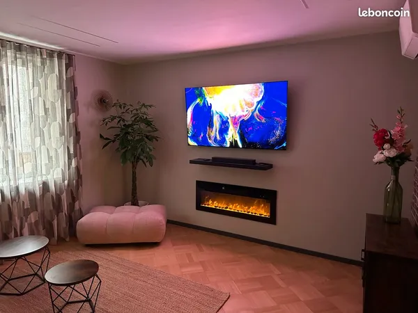 Superbe appartement T4 de 98 m² en rez-de-jardin — Climatisation intégrale, grand jardin & parking