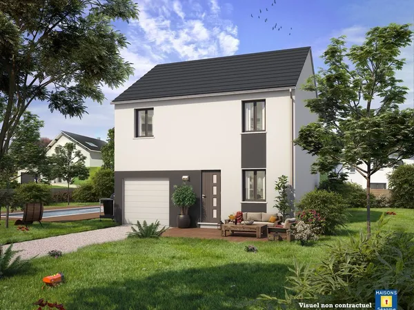 Projet de construction d'une maison 87 m² avec terrain à SAINT-MAUR-DES-FOSSES (94)