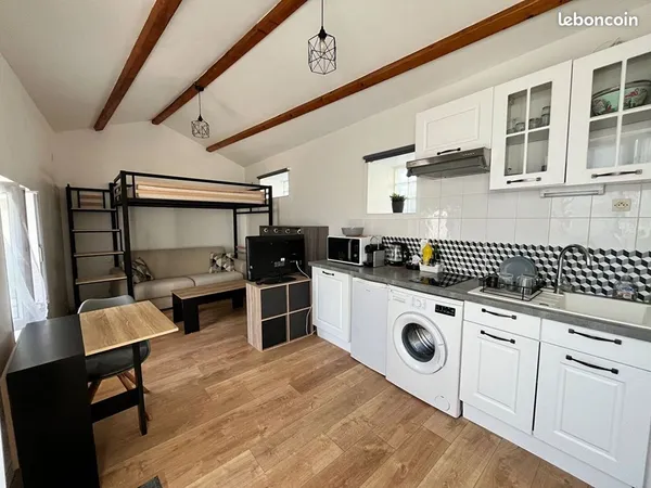 Maison 1 pièce 21 m²