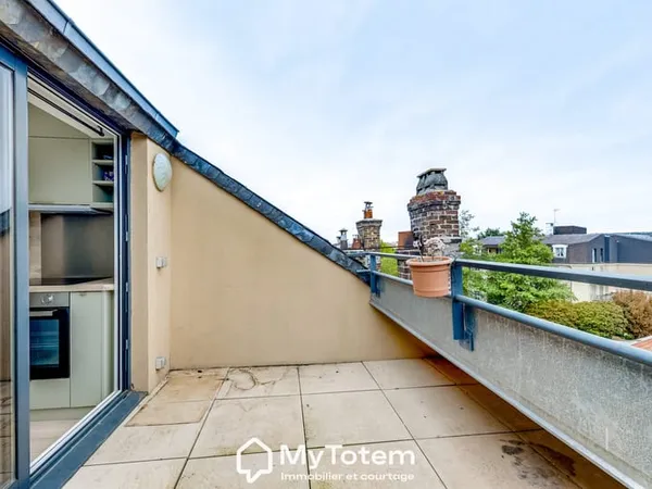 Mantes-la-Jolie proche gare | 2 pièces avec terrasse et park