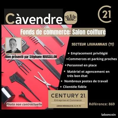 Fonds de commerce 60 m² LOUHANS