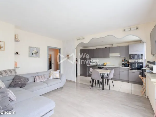 Appartement 3 pièces 60 m²