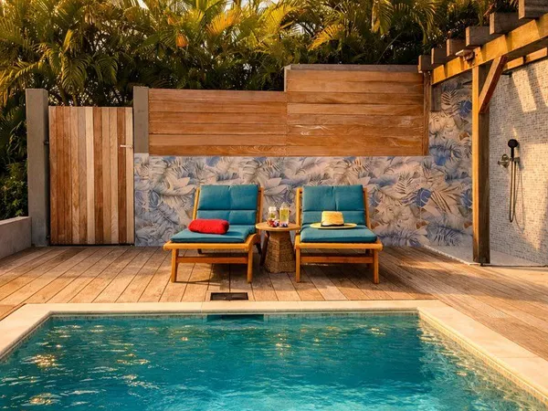 Chambre indépendante vue mer - Sainte-Anne helleux - Piscine - Surf