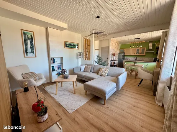 Appartement meublé 50 m² rénové - Les Rousses - Proche frontière suisse