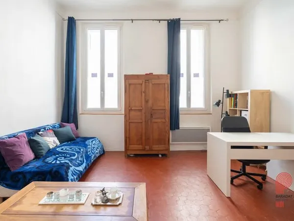 Studio lumineux 29m2 à vendre Marseille Camas