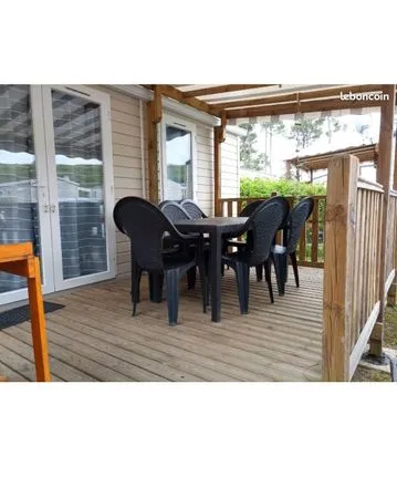 Vente Mobilhome 27 m2 dunes de contis dans les Landes camping 4 étoiles
