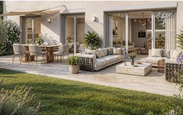 Le Jardin Privé aux Portes de Monaco — BLUEMONT Beausoleil — T3 A003 · 71,06 m² + Terrasse & Jardin