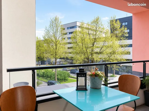 Strasbourg - 3P 73 m² + terrasse - 2 chambres - DPE B
