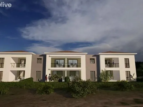Appartement T3 de 68,75 m2 en Rez de jardin