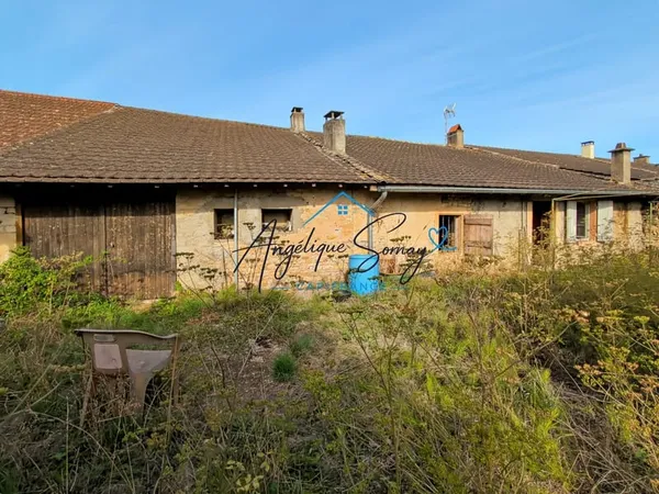 L'ABERGEMENT-DE-CUISERY — UNE MAISON À RÉINVENTER, DEUX TERRAINS POUR VOIR PLUS GRAND
