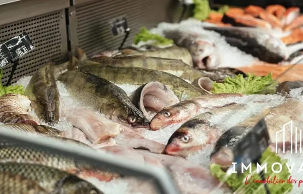 Fonds de commerce de poissonnerie - Emplacement au coeur d'u