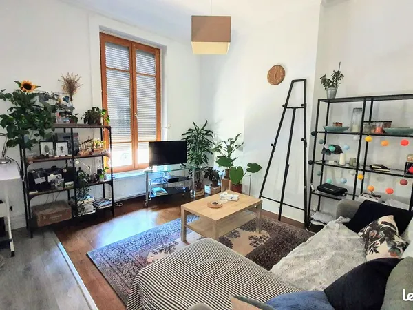 Beau T2 meublé 44 m² hyper-centre - Idéal jeune actif / Place Jean Jaurès (St-Étienne)