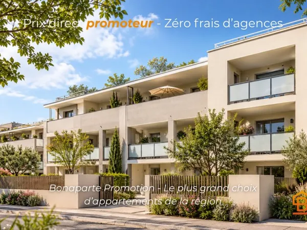 NÎMES  SUPERBE T3 DISPONIBLE IMMEDIATEMENT  RÉSIDENCE SÉCURISÉE