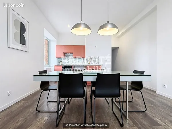 Triplex 3 pièces 57 m²