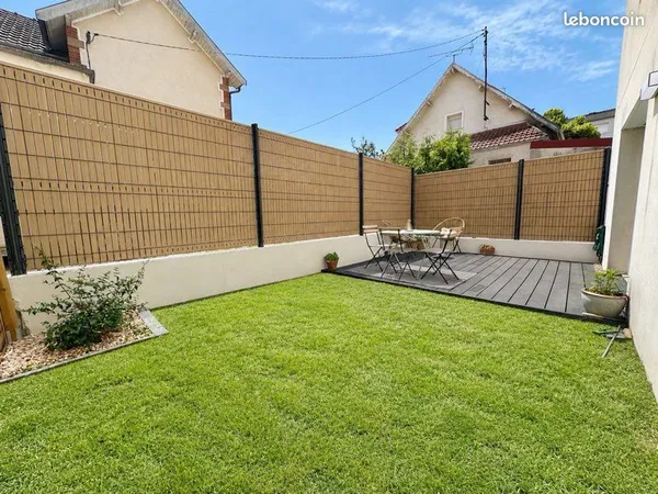 Duplex T3 avec jardin