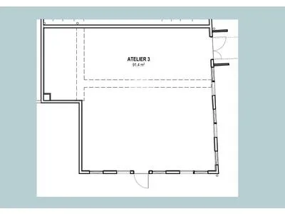 Local d'activité - La Possession 1 pièce(s) 91 m2