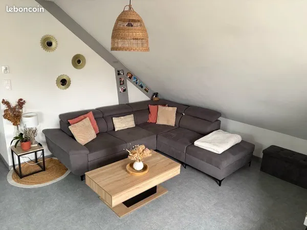 Appartement 4 pièces - 59m2 - mansardé