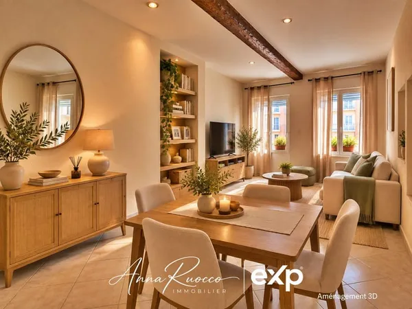 Maison de village 4 pièces - 80 m² - 3 chambres - Villel