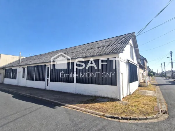 Bâtiment de 492m2 en deux niveaux
