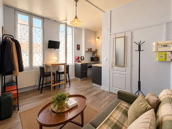Appartement 1 pièce 19 m²
