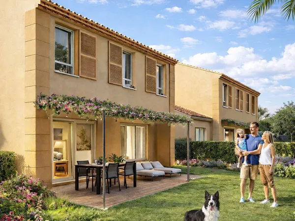 Villa T5 de 122m² + jardin - Couteron