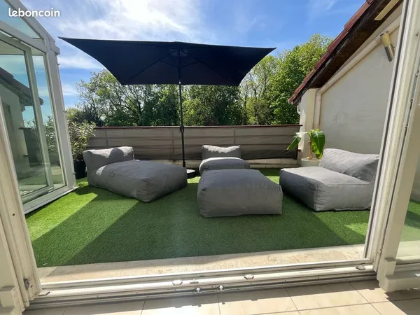 T4 duplex 126 m2 terrasse