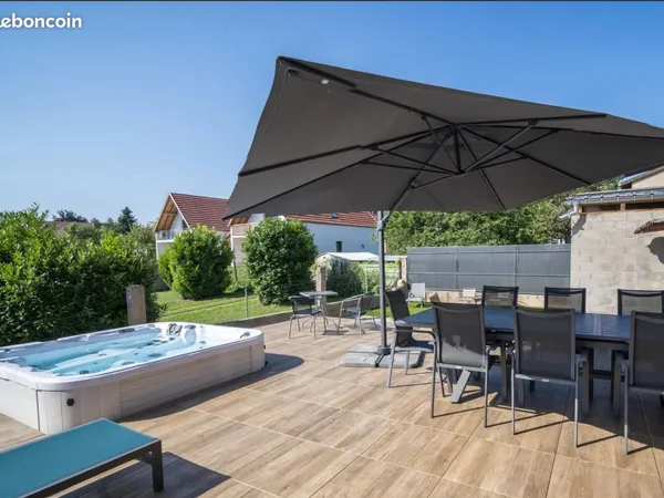 Rare à Bischoffsheim - 137 m², terrasse de 75 m², spa, garage et calme absolu