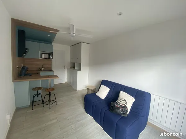Studio 1 pièce 18 m²