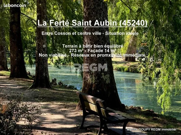Terrain 273 m² La Ferté-Saint-Aubin
