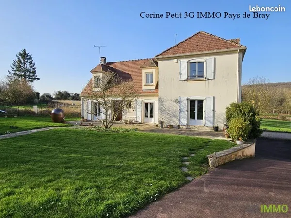Vente | Maison | 8p | 4ch | 193 m² | Hodenc-en-Bray | Terrasse